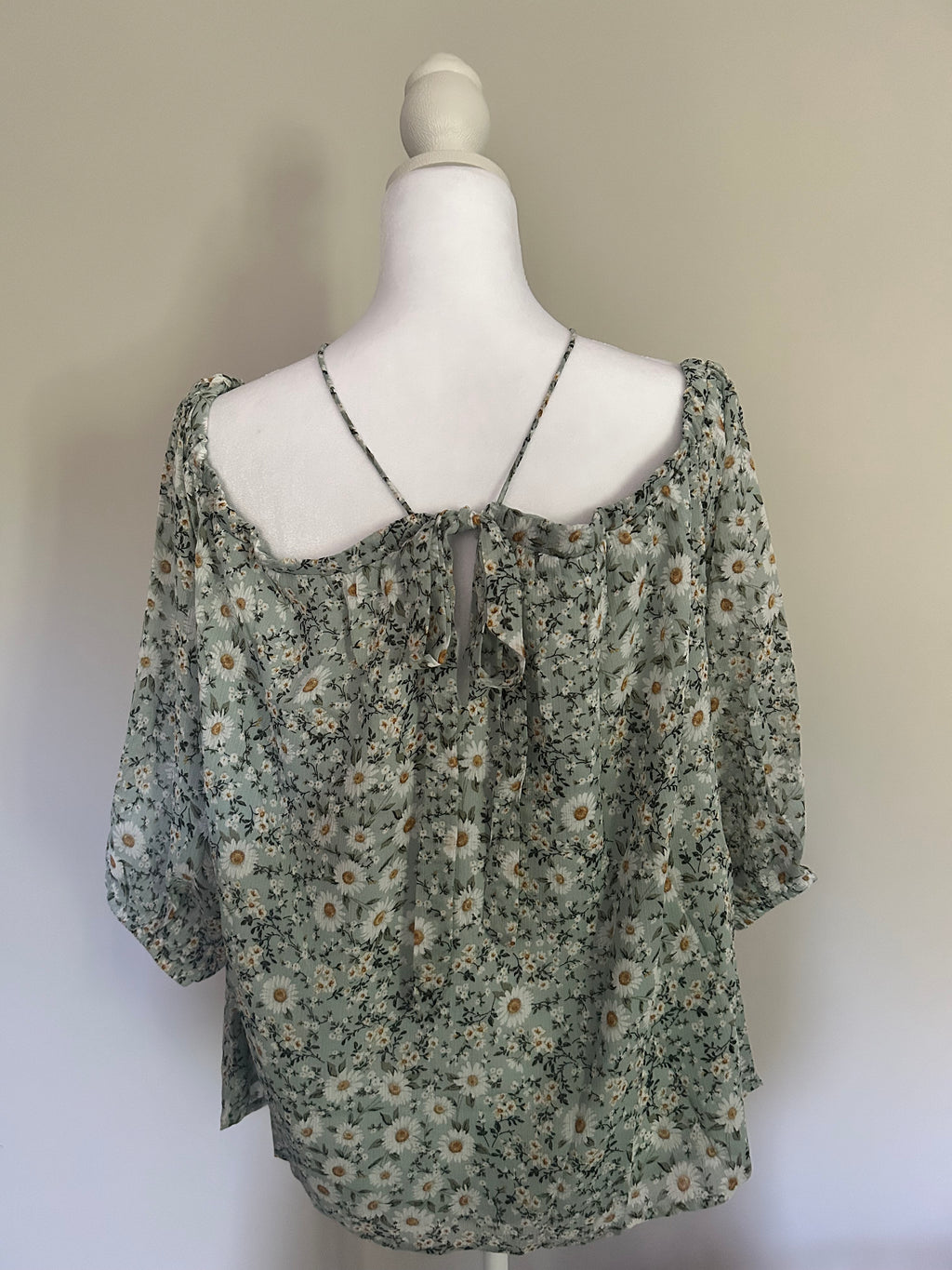 Pretty as a Daisy 3/4 sleeve Blouse