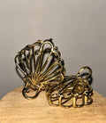 Scalloped claw hair clip (set of 2)